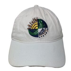 Gator Growl HCGG Slideback Hat White One Size Embroidered Port & Company